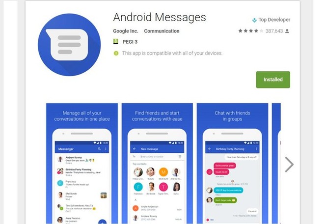 Dự định khai tử Samsung SMS, Samsung sẽ đưa Android Messages trở thành trình tin nhắn mặc định trên toàn bộ smartphone của hãng ảnh 1