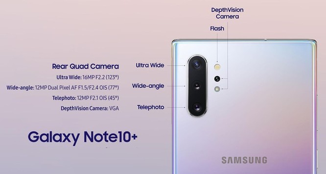Chi tiết về camera siêu khủng được cải tiến trên Galaxy Note 10 ảnh 2