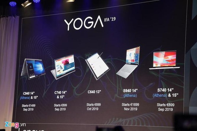 Lenovo làm mới loạt sản phẩm Yoga, học hỏi từ smartphone ảnh 11