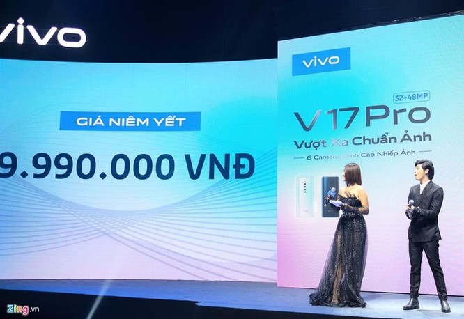 Vivo V17 Pro ra mắt - camera selfie kép trượt, giá 10 triệu đồng ảnh 9