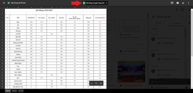 Hướng dẫn chia sẻ file Excel trên Google Drive ảnh 7