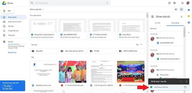 Hướng dẫn chia sẻ file Excel trên Google Drive ảnh 5