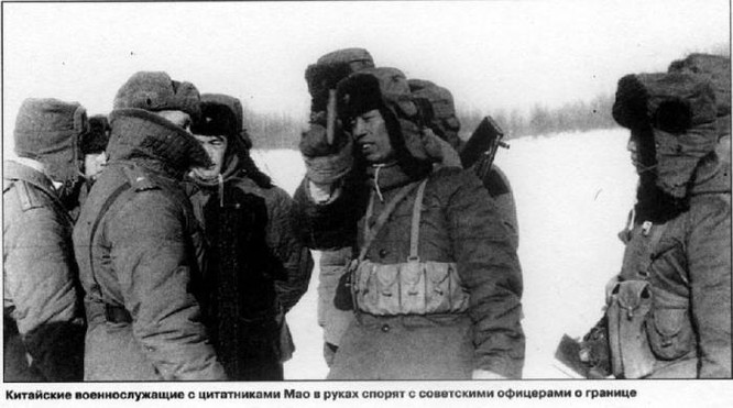 Lính biên phòng Xô-Trung cãi nhau gay gắt