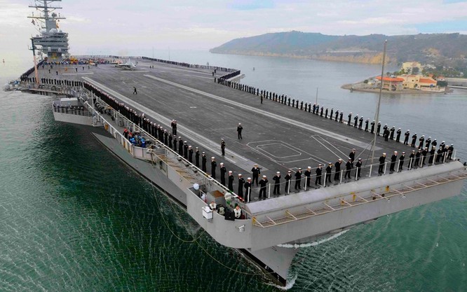 Siêu tàu sân bay Ford của hải quân Mỹ