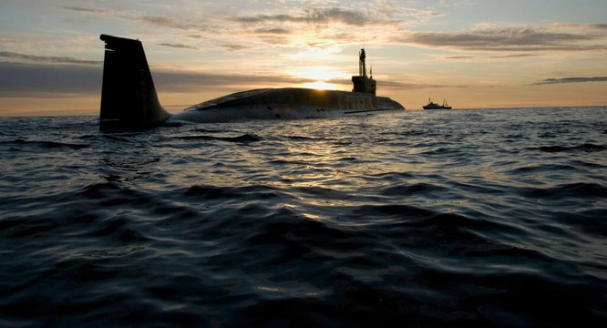 Tàu ngầm hạt nhân của hải quân Nga
