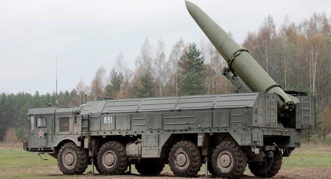 Nga đã triển khai tên lửa đạn đạo chiến thuật Iskander ở biên giới phía tây