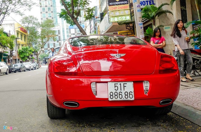 Siêu xe Bentley độ biển đẹp ở Sài Gòn ảnh 3