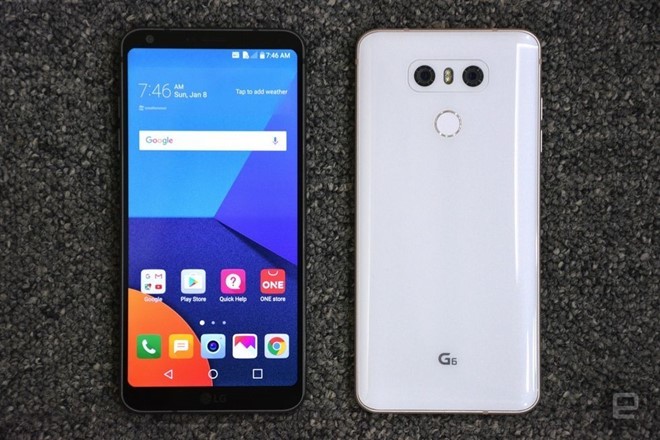 LG G6 giá 800 USD, Xperia XZs giá 700 USD ảnh 1