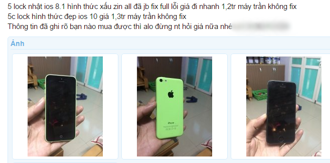 iPhone 5C lock giá 1,2 triệu đồng tràn về Việt Nam ảnh 1