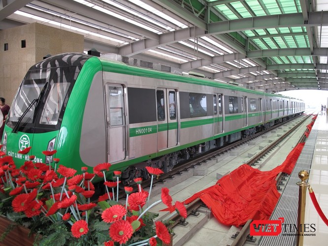 Cận cảnh nhà ga, tàu mẫu đường sắt trên cao Cát Linh - Hà Đông ảnh 21