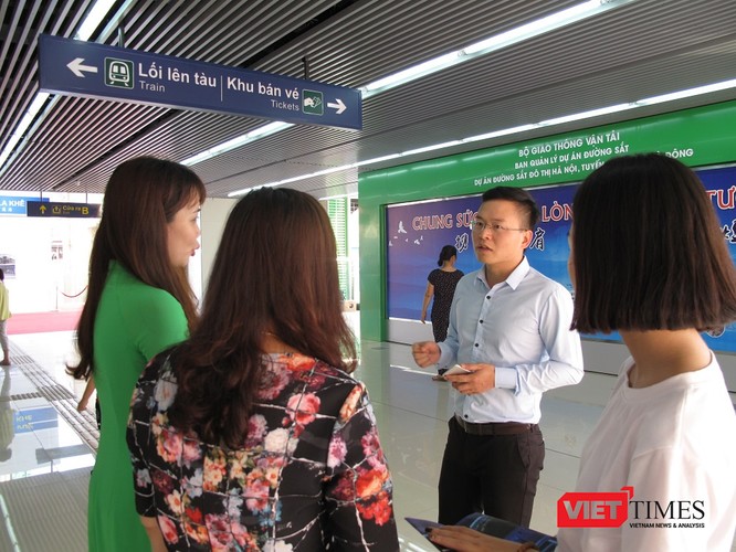 Cận cảnh nhà ga, tàu mẫu đường sắt trên cao Cát Linh - Hà Đông ảnh 31