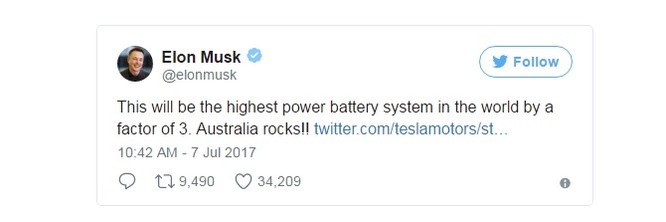 Tesla sắp xây dựng nhà máy trữ điện bằng pin lớn nhất thế giới ảnh 1