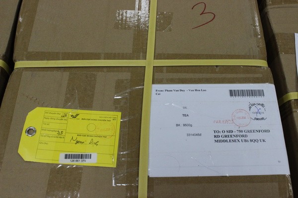 Cận cảnh 2,5 tấn lá thảo mộc chứa chất ma túy chuyển qua đường bưu chính quốc tế ảnh 6
