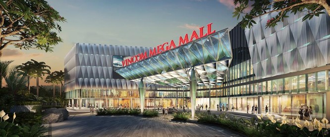  Vincom Mega Mall Grand Park với hệ thống giao thông liên kết từ trung tâm thành phố khá thuận tiện, với Xa lộ Hà Nội, cao tốc Long Thành - Dầu Giây, tuyến Metro Bến Thành - Suối Tiên…