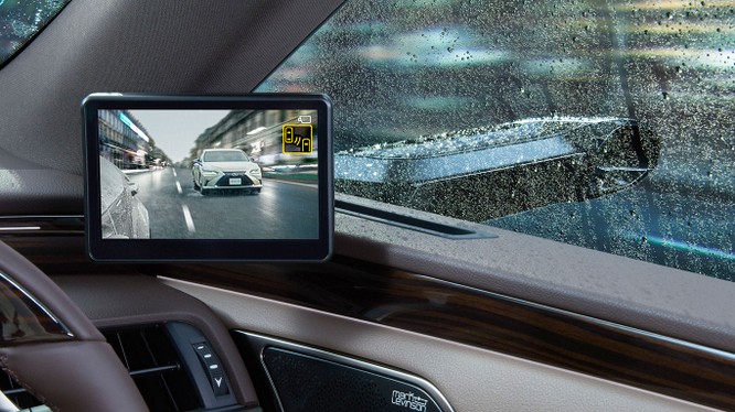 Gương chiếu hậu kỹ thuật số sẽ là trang bị trên Lexus ES 2019 ảnh 3