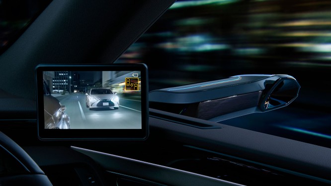 Gương chiếu hậu kỹ thuật số sẽ là trang bị trên Lexus ES 2019 ảnh 4