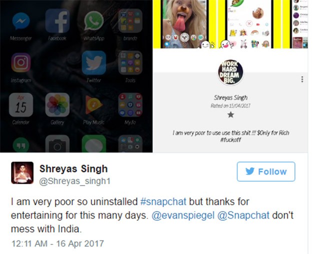 CEO của Snapchat bị cáo buộc kỳ thị người nghèo ảnh 1