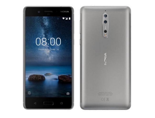 Nokia 8 màu bạc nhìn như thế nào? ảnh 1