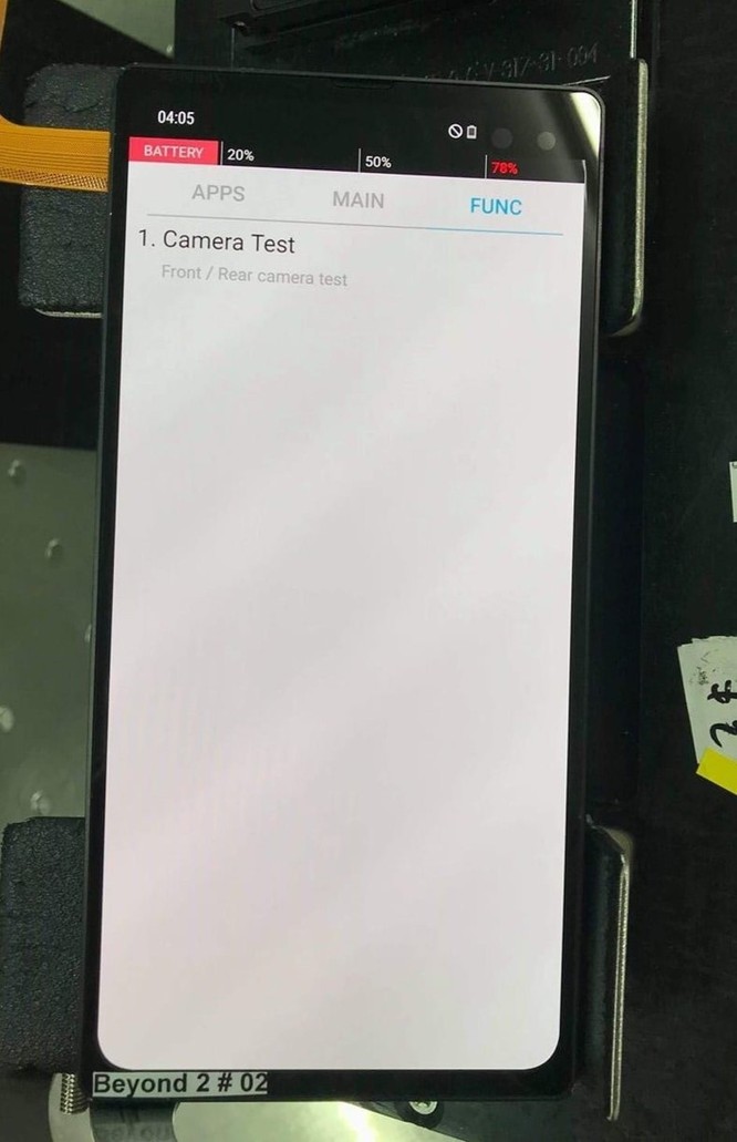 Xuất hiện hình ảnh Galaxy S10+ đang được kiểm tra thử nghiệm trong nhà máy ảnh 1