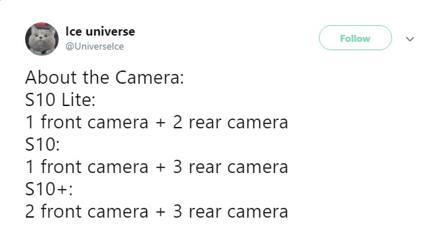 Thực hư chuyện Galaxy S10+ chỉ có 3 camera sau thay vì 4 ảnh 1