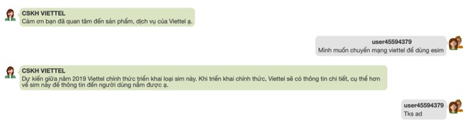Xuất hiện video hướng dẫn kích hoạt eSIM mạng Viettel ảnh 1