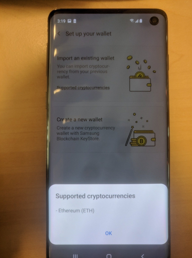 Phát hiện mới: Samsung Galaxy S10 hỗ trợ Blockchain ảnh 2