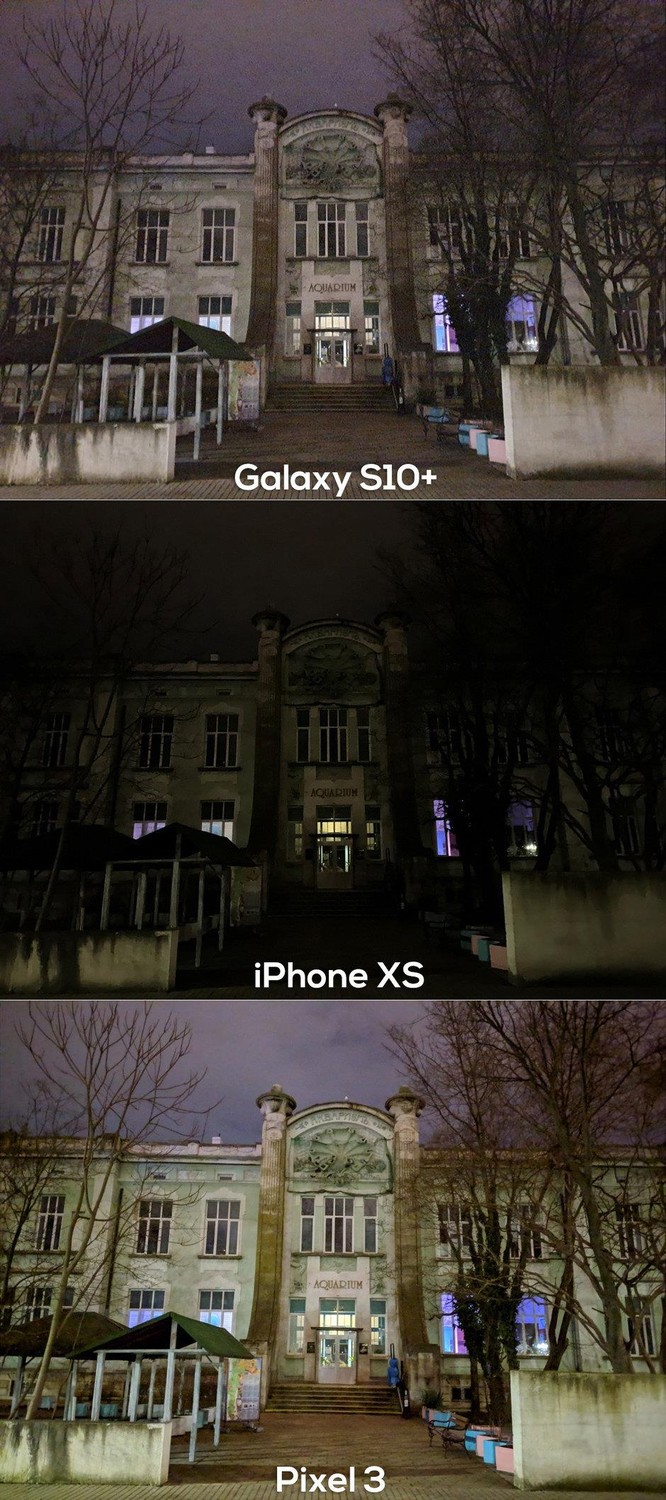 So sánh ảnh chụp đêm giữa Galaxy S10+ với Google Pixel 3 và iPhone XS: nhà vua đã lộ diện ảnh 2