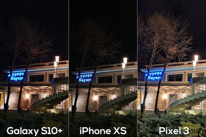 So sánh ảnh chụp đêm giữa Galaxy S10+ với Google Pixel 3 và iPhone XS: nhà vua đã lộ diện ảnh 6