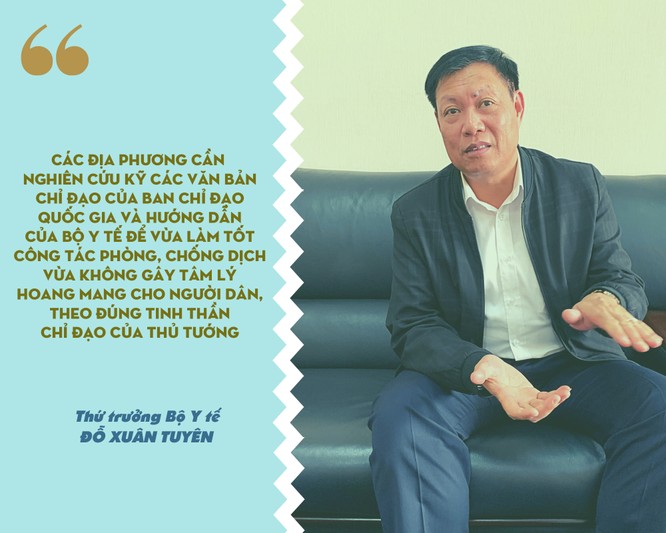 Thứ trưởng Đỗ Xuân Tuyên: Người đến từ vùng dịch không phải F1, F2 khuyến khích tự theo dõi sức khỏe ảnh 2