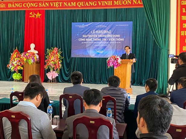 SAVIS bàn giao Đài truyền thanh số cho huyện Thường Xuân, tỉnh Thanh Hóa ảnh 2