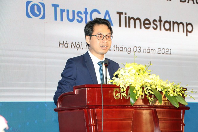 Ra mắt dịch vụ chứng thực điện tử cấp dấu thời gian đầu tiên tại Việt Nam ảnh 1