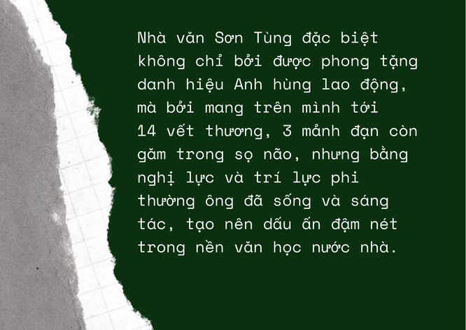 Nhà văn Sơn Tùng - Ông đi rồi, chiếu văn ấy giờ đây ai ngồi… ảnh 6