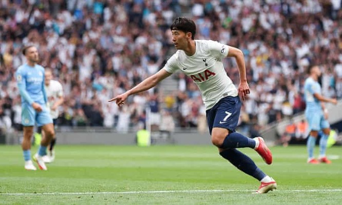Tottenham đánh bại Manchester City nhờ siêu phẩm của Son Heung-min ảnh 1