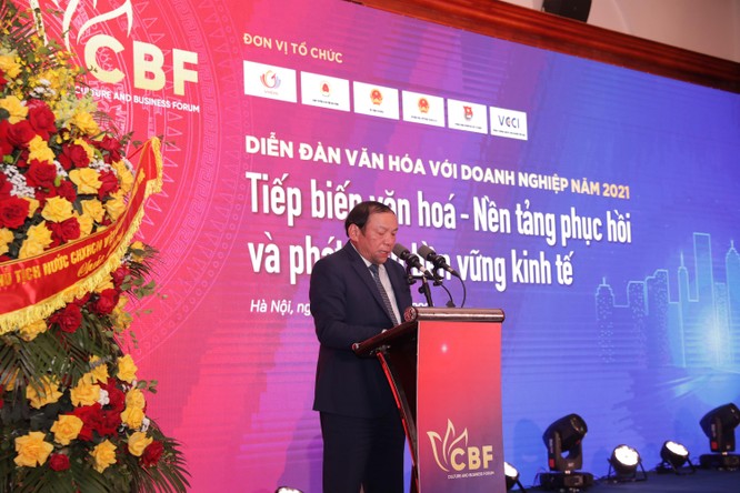 Diễn đàn QG thường niên Văn hoá với doanh nghiệp: Tiếp biến văn hoá, phát triển kinh tế bền vững ảnh 1
