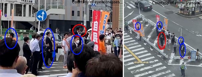 Vụ ám sát ông Abe: Hình ảnh và video mới công bố cho thấy lỗ hổng bảo vệ yếu nhân ảnh 1