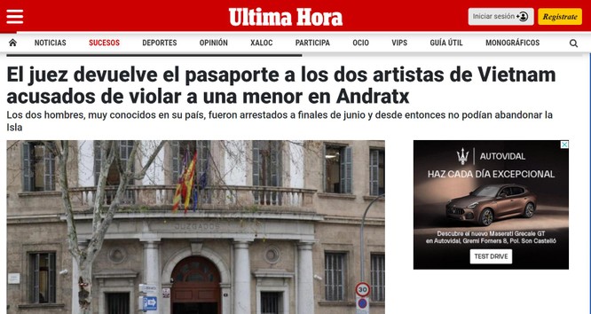 Báo Tây Ban Nha: Hồ Hoài Anh và Hồng Đăng được trả hộ chiếu, đã về nước ảnh 1