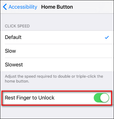 Kích hoạt tính năng này sẽ giúp bạn mở khóa trên iOS 10 nhanh hơn.