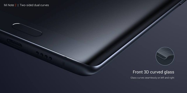 Xiaomi Mi Note 2 chính thức: màn hình cong giống Note 7, camera 22.56 MP ảnh 1