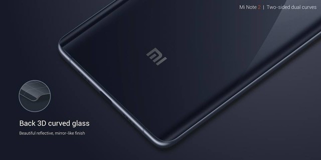 Xiaomi Mi Note 2 chính thức: màn hình cong giống Note 7, camera 22.56 MP ảnh 2