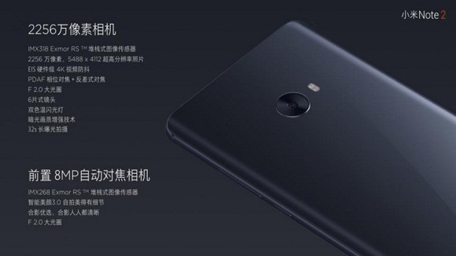 Xiaomi Mi Note 2 chính thức: màn hình cong giống Note 7, camera 22.56 MP ảnh 5