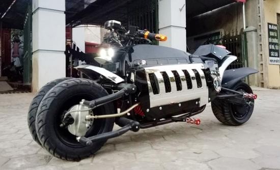 Môtô “nhái” Dodge Tomahawk có mặt ở Việt Nam ảnh 4
