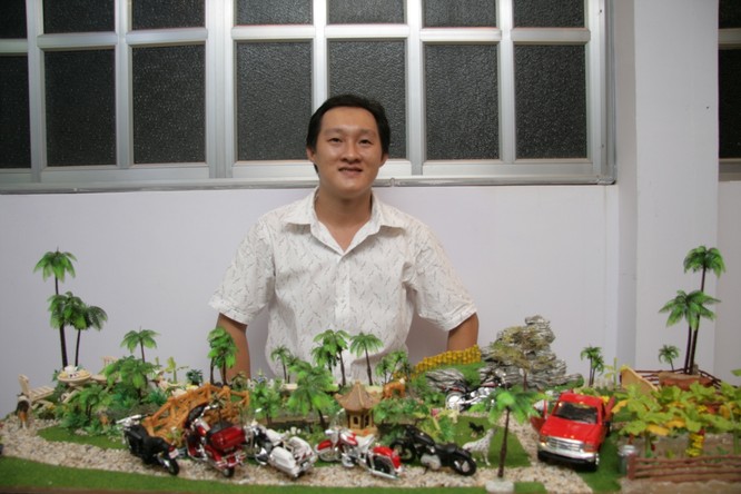 Tuyệt phẩm tè cảnh  quy mô  diorama kể từ Epoxy resin