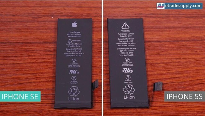 So bên trong iPhone SE và 5S ảnh 2