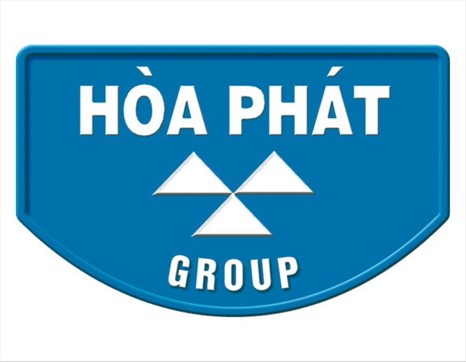 Logo và slogan trước đây của Hòa Phát.