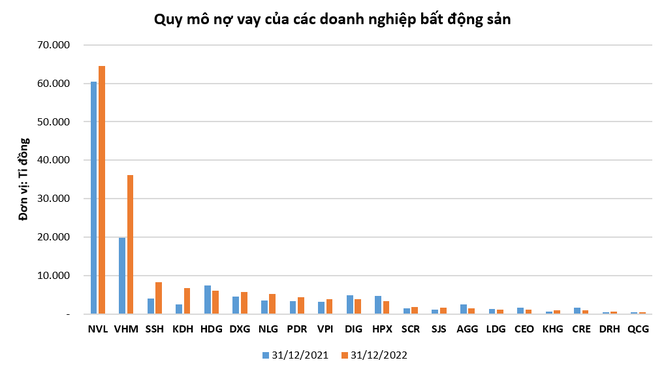 Cận cảnh nợ vay của các đại gia địa ốc ảnh 1