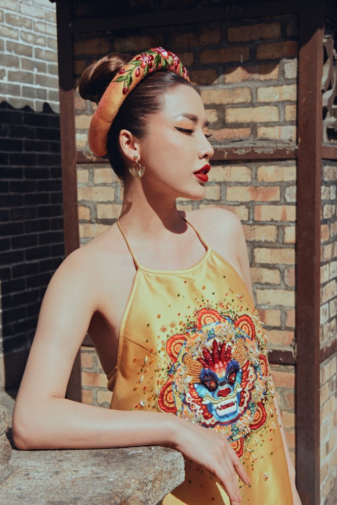Á hậu Khánh Phương quyến rũ nồng nàn đón năm mới ảnh 3