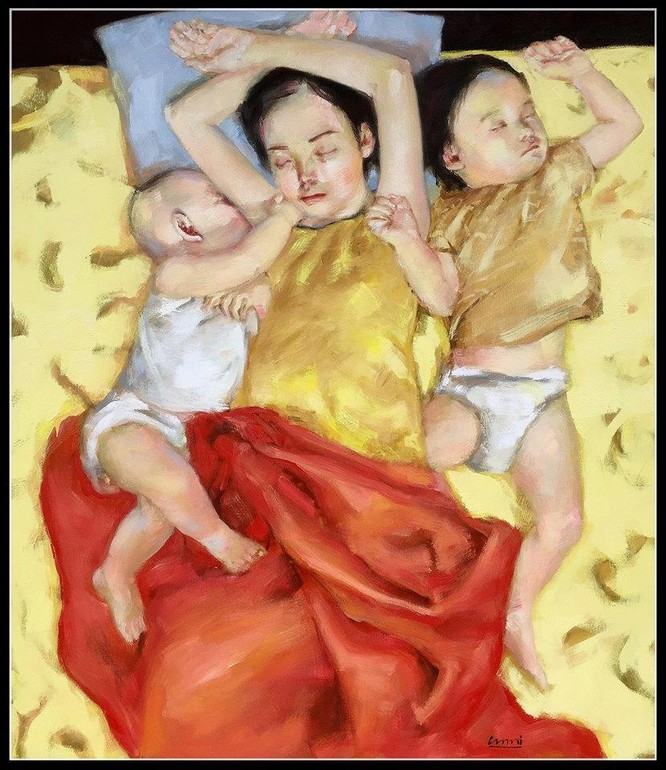“Đa diện” hội tụ “chân dung” 12 họa sĩ ảnh 3