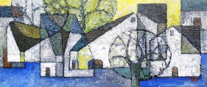“Đa diện” hội tụ “chân dung” 12 họa sĩ ảnh 2