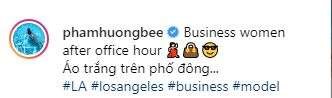 Hoa hậu Phạm Hương bị “bóc phốt” tiếng Anh? ảnh 2
