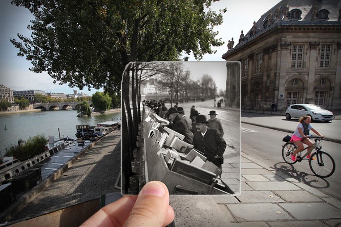 Paris xưa và nay qua những bức ảnh độc nhất ảnh 14